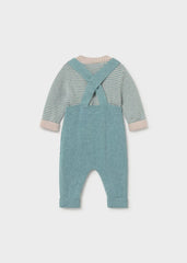 Set Primer Dia Tricot Oso Verde Mineral Mayoral Reves