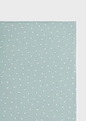 Muselina Flores Verde Menta Mayoral Detalle