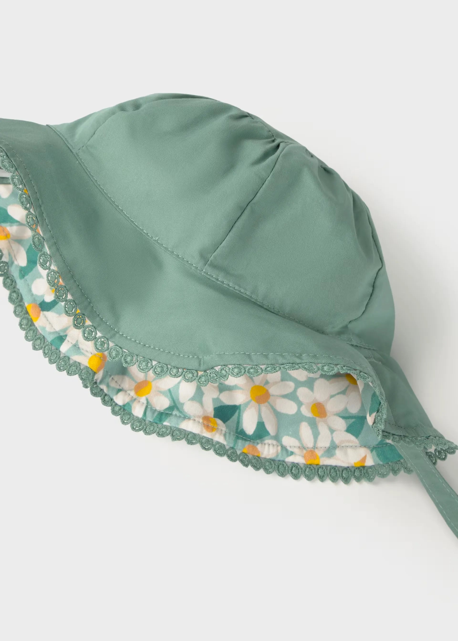 Pava Doble Faz Flores Menta Mayoral diseño