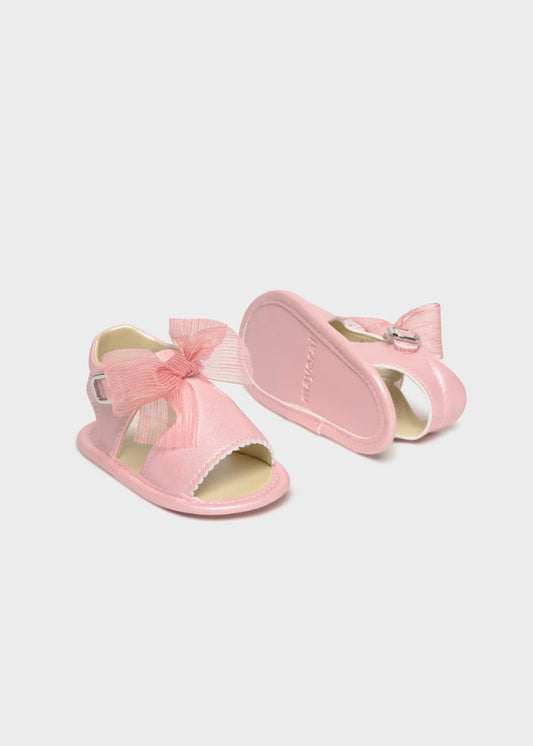 Sandalias sin Suela Moño Rosa Mayoral