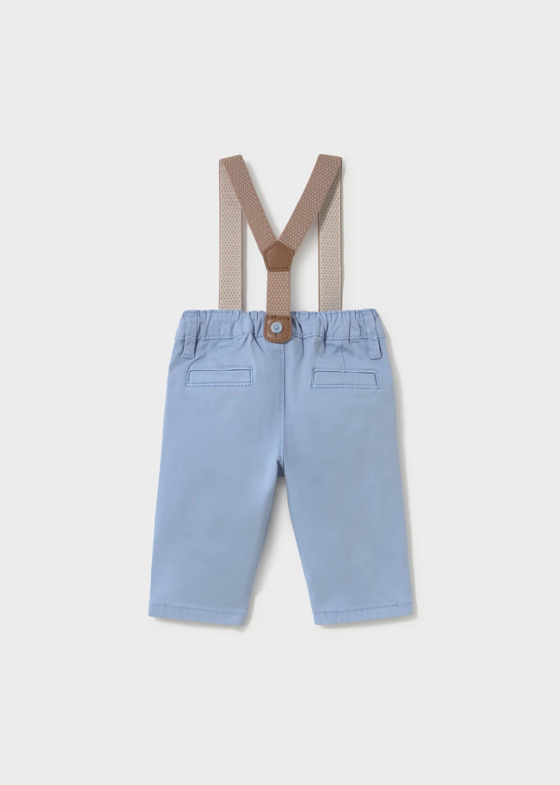 Pantalon Con Tirantes Lluvia Azul Mayoral Moda