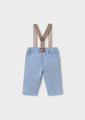 Pantalon Con Tirantes Lluvia Azul Mayoral Moda
