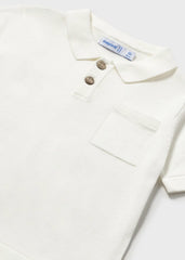 Polo Bolsillo Blanco Mayoral
