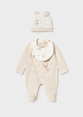 Set Primer Dia Conejo Beige Mayoral Moda
