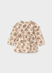 Vestido Estampado Postres Café Mayoral