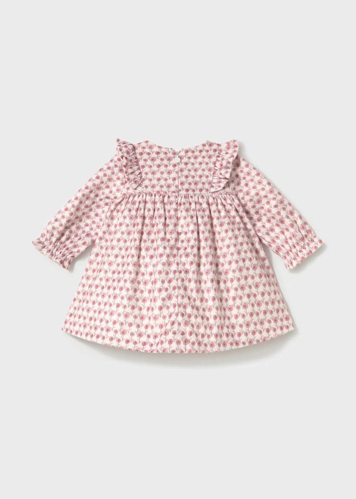 Vestido Bolero Flores Rosa Mayoral Revés