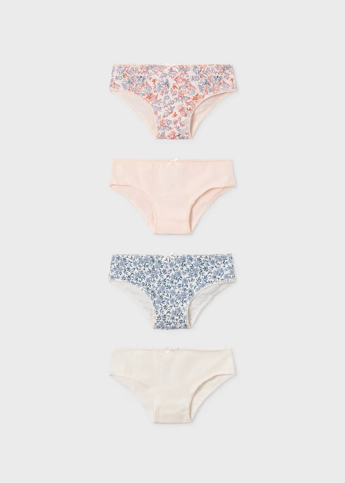 Set 4 Pantys Estampado Salmón Mayoral