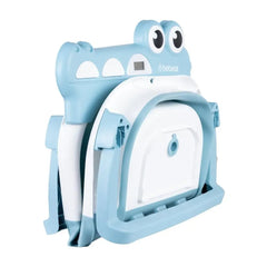 Bañera Plegable Bubble Con Soporte Azul Bebebsit uso