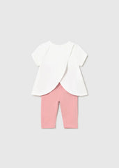 Conjunto Leggins Muñeca Rosa Mayoral estilo