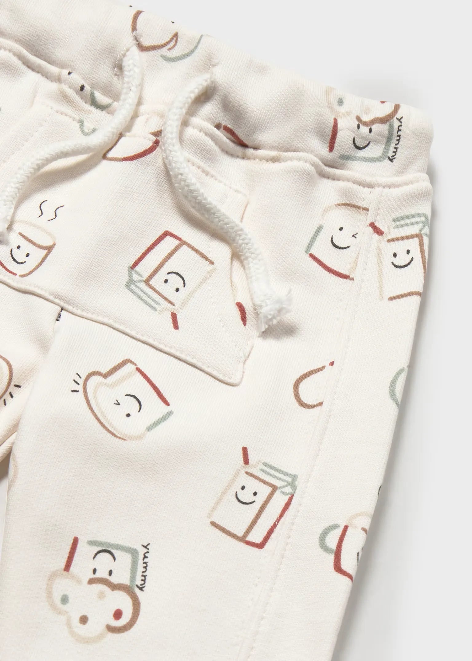 Pantalon Estampado Yummy Crema Mayoral Detalle