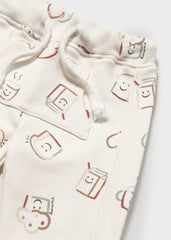 Pantalon Estampado Yummy Crema Mayoral Detalle
