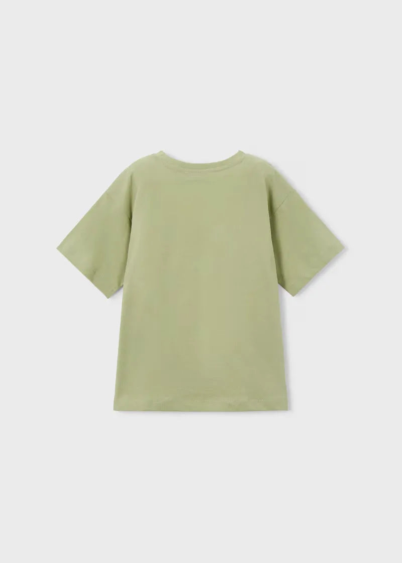 Camiseta Estampado Virtual Verde Mayoral niño