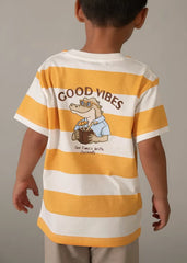 Conjunto Bermuda Cocodrio Rayas Amarillo Mayoral
