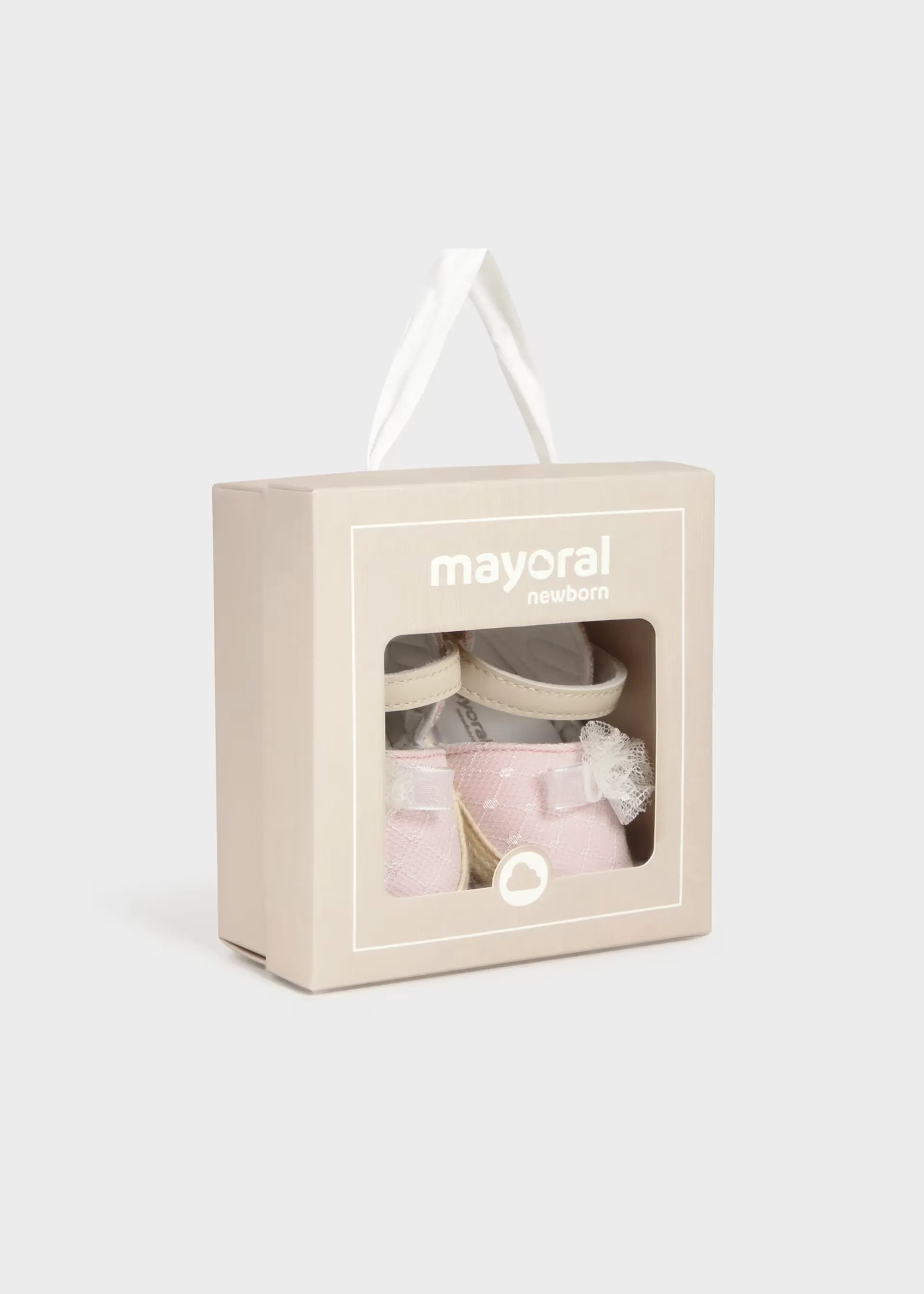 Baleta sin Suela Encaje Rosa Mayoral caja