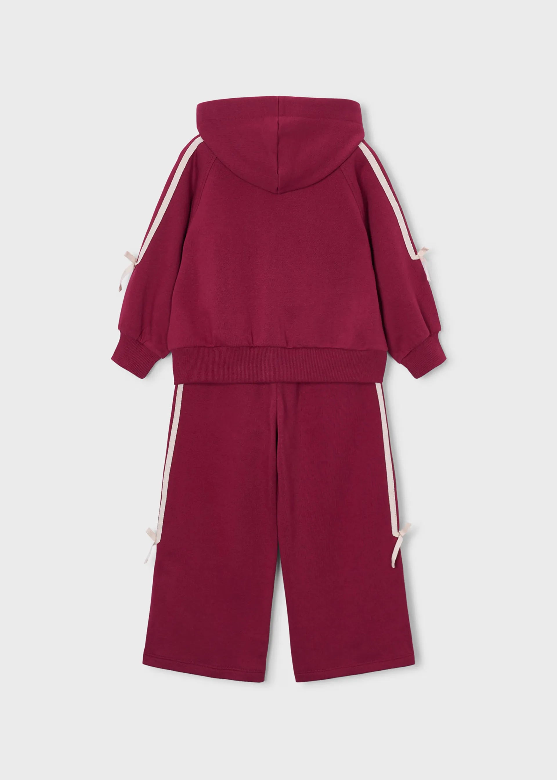 Conjunto Sudadera Frambuesa Lazo Mayoral 