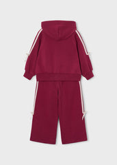Conjunto Sudadera Frambuesa Lazo Mayoral 