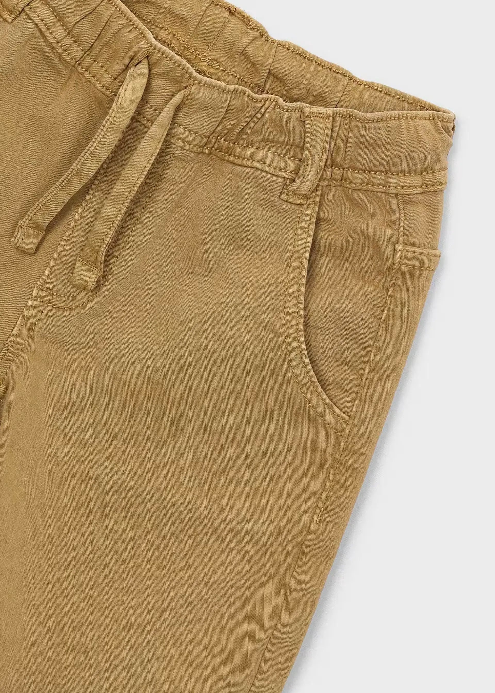 Pantalon Jogger Galleta Camel Mayoral Detalle