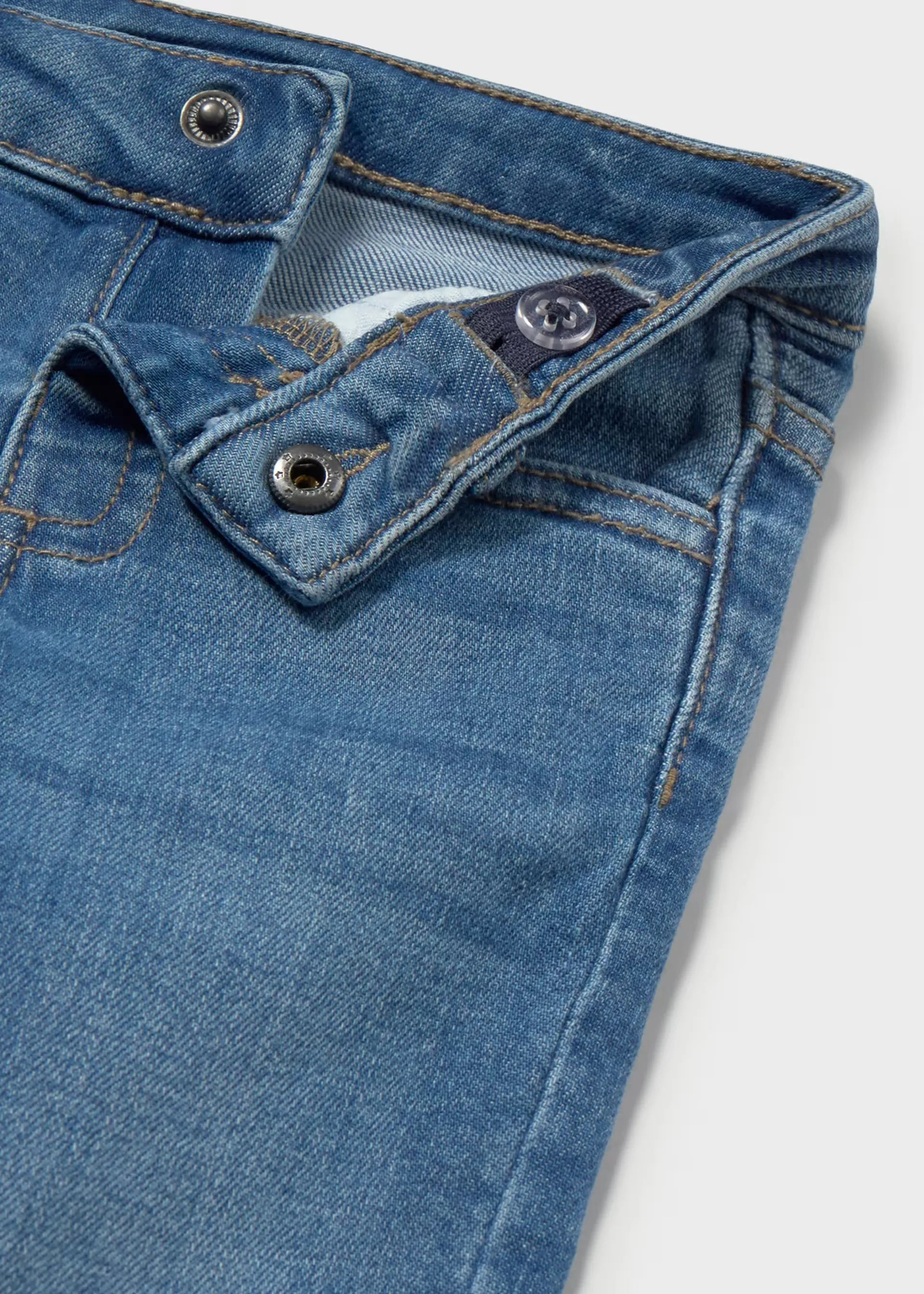 Pantalon Denim Medio Tejano Mayoral Detalle