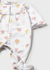Set 2 Pijamas Globos Flor Amarillo Mayoral