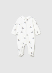 Set 2 Pijamas Cuello Estampado Osos Azul Mayoral