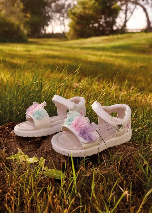 Sandalias Detalle Multicolor Tul Mayoral Modelo