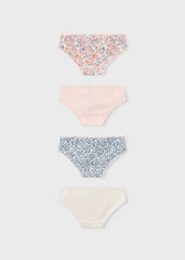 Set 4 Pantys Estampado Salmón Mayoral