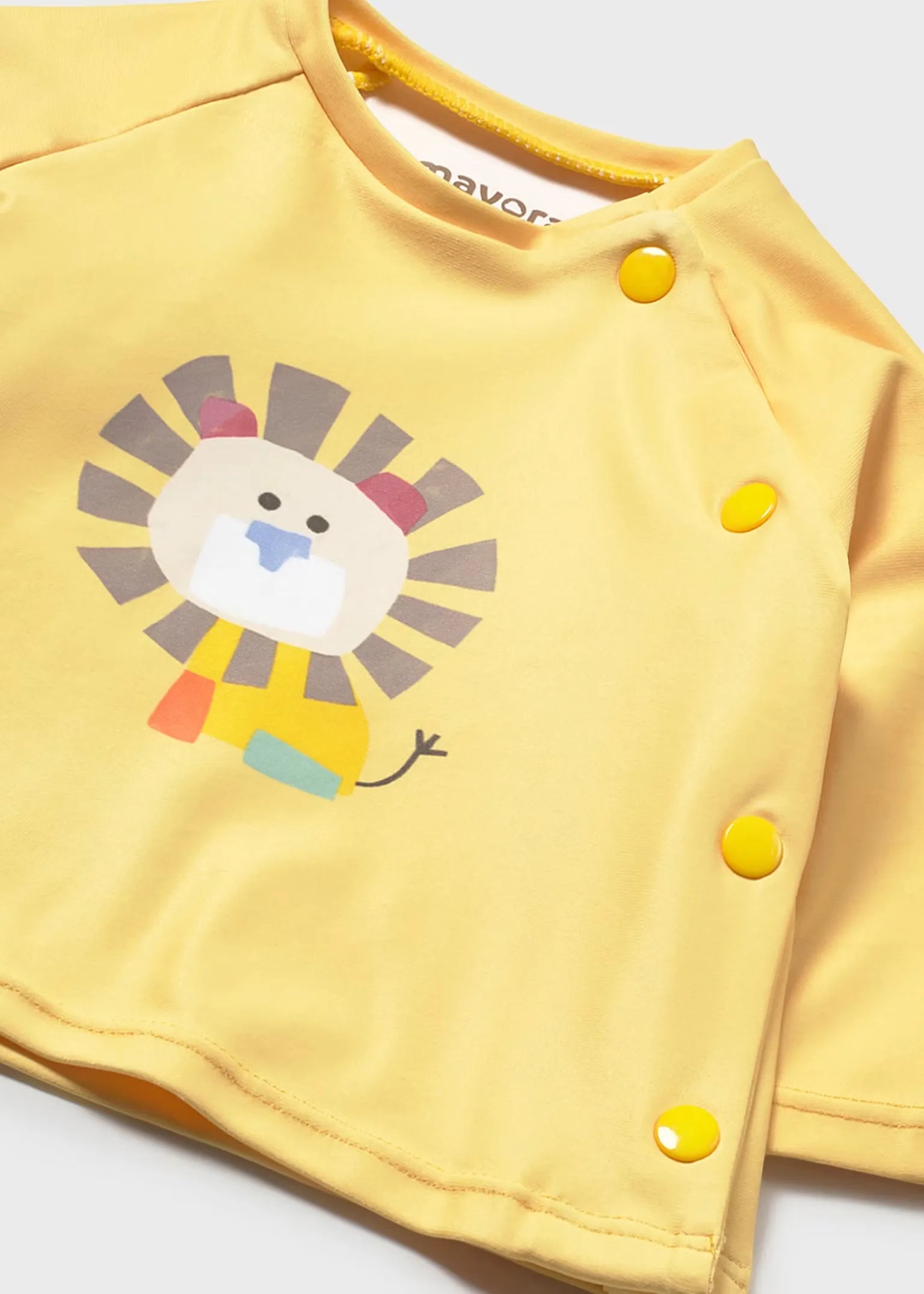 Traje de Baño Estampado León Amarillo Mayoral detalle