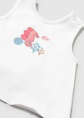 Vestido de Baño con Pava Caballito de Mar Mayoral