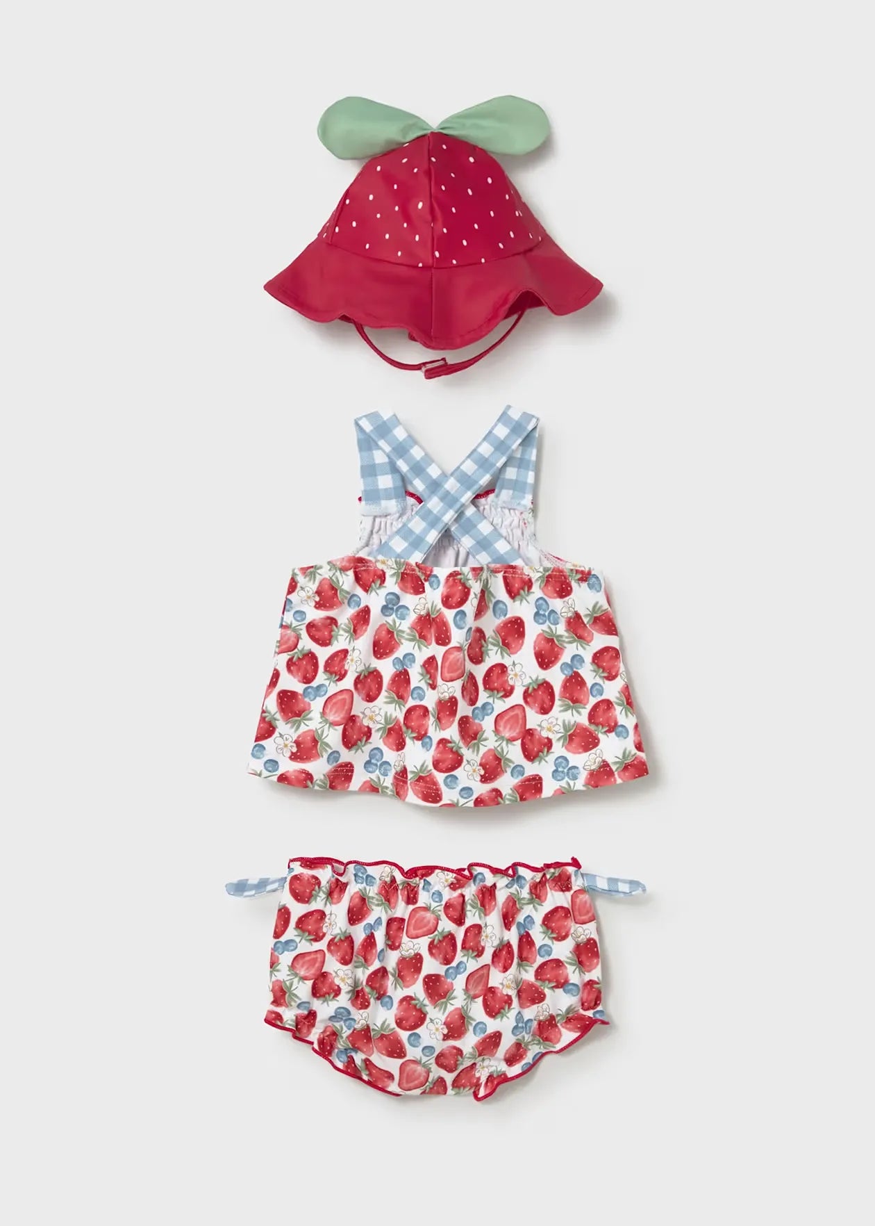 Vestido de Baño Fresas con Pava Mayoral  diseño