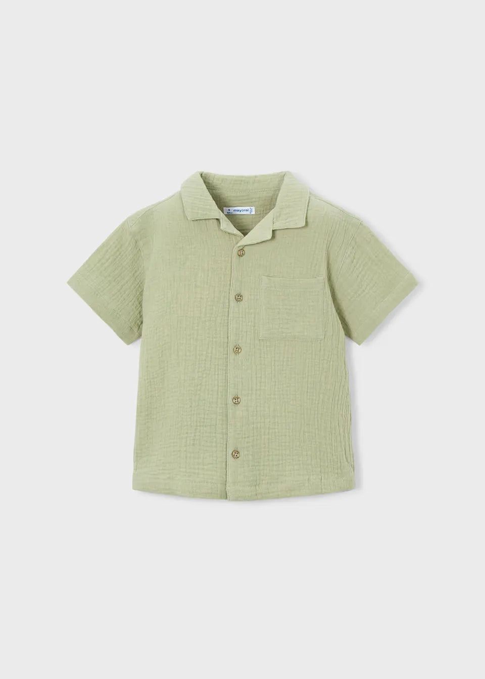 Camisa Bambula Verde Mayoral diseño