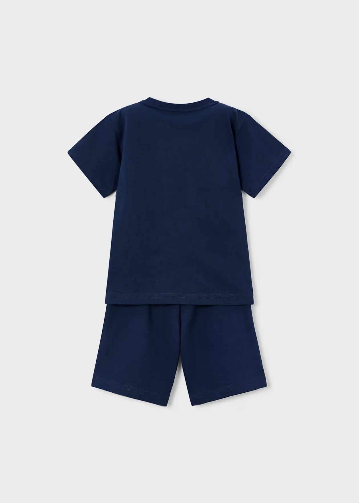Conjunto Bermuda Estampado Navy Player Mayoral color