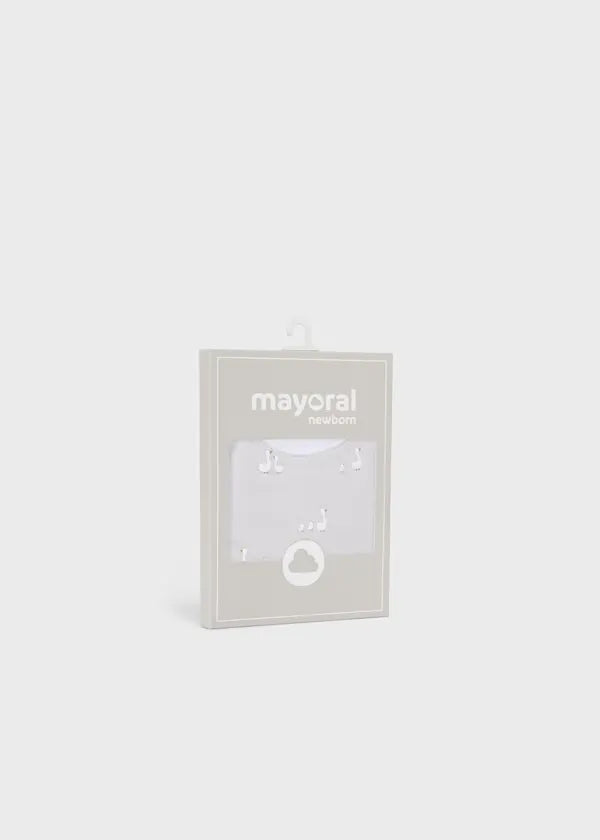 Set 2 Baberos Estampado Patos Gris Mayoral