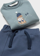 Conjunto 3 Piezas Chaleco Bosque Azul Mayoral