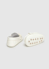 Mocasines sin Suela Nudo Blanco Mayoral modelo