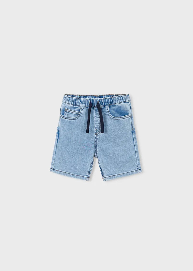 Bermuda Resortada Denim Claro Mayoral