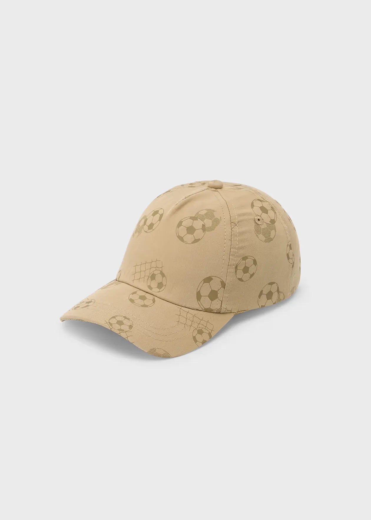 Gorra Estampado Fútbol Beige Mayoral estilo