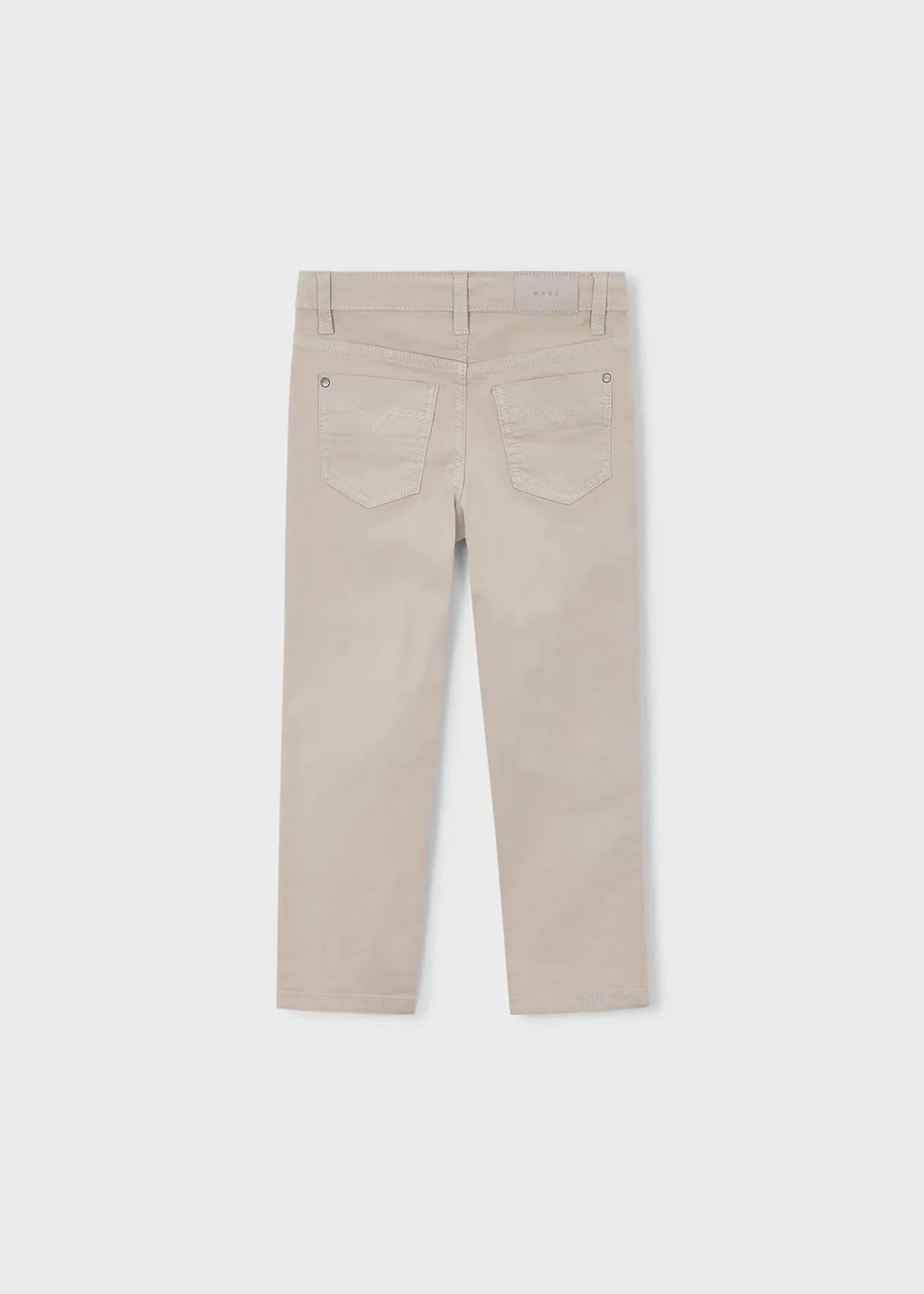 Pantalón Basico Drill Beige Mayoral estilo