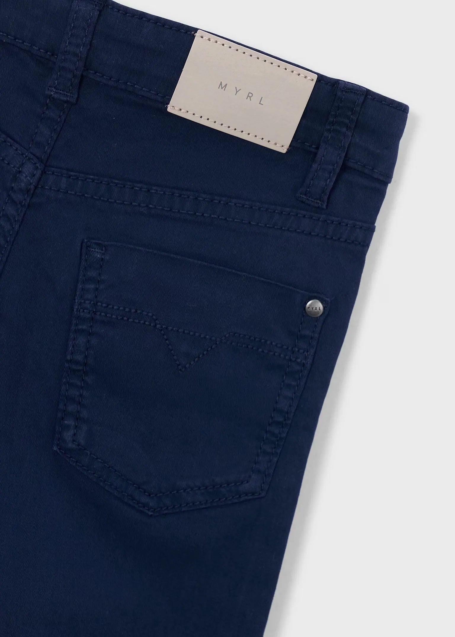 Pantalón Básico Drill Navy Mayoral detalle