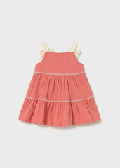 Vestido Pecho Botones Naranja Mayoral