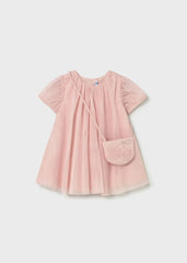 Vestido Tul con Bolso Rosa Mayoral niña