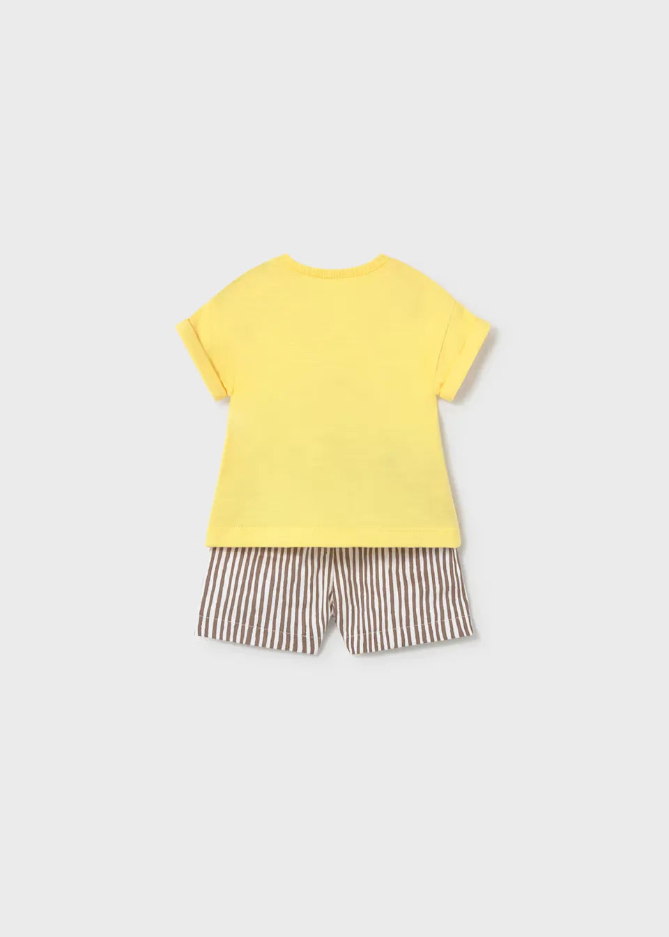 Conjunto Bermuda Mono Amarillo Mayoral estilo