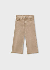 Pantalón  Sarga Flecos Café Mayoral 