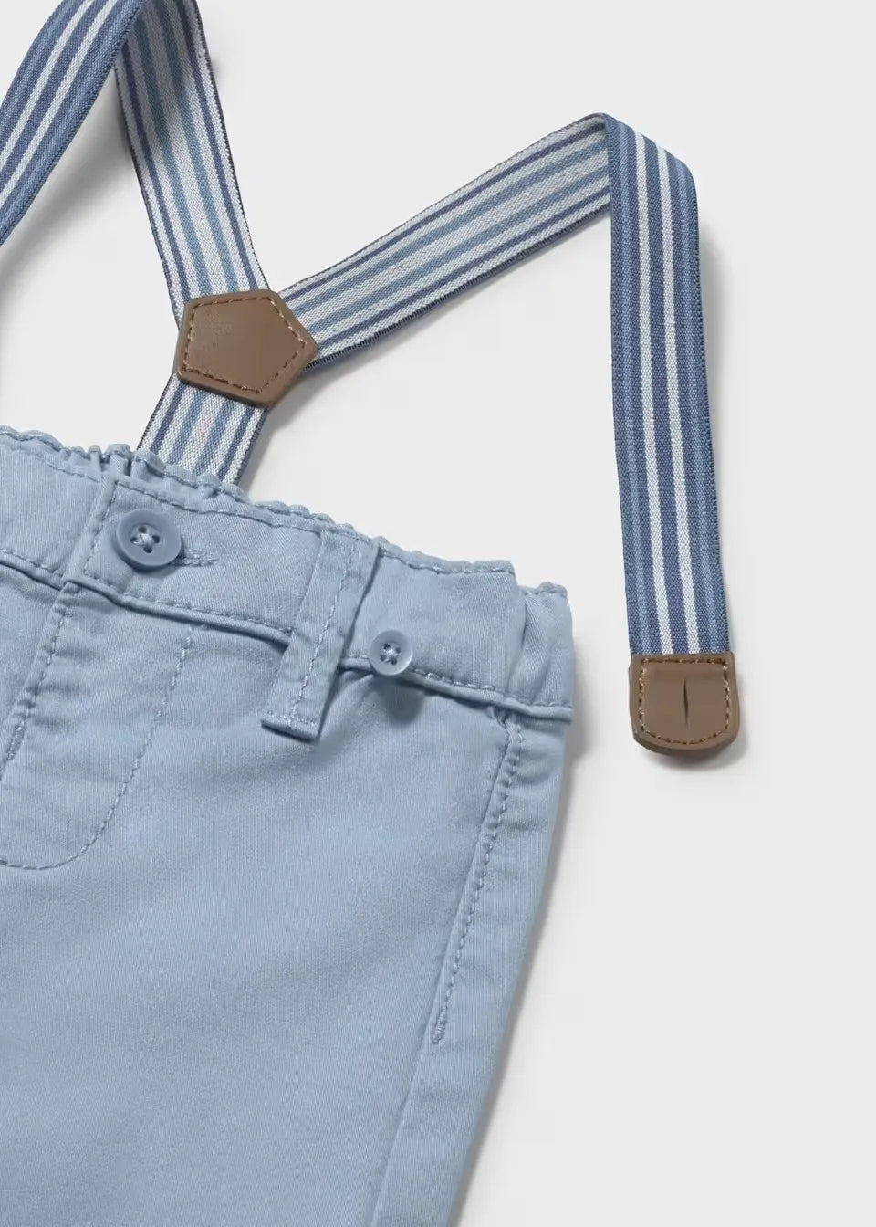 Pantalón Tirantes Azul Cielo Mayoral detalle