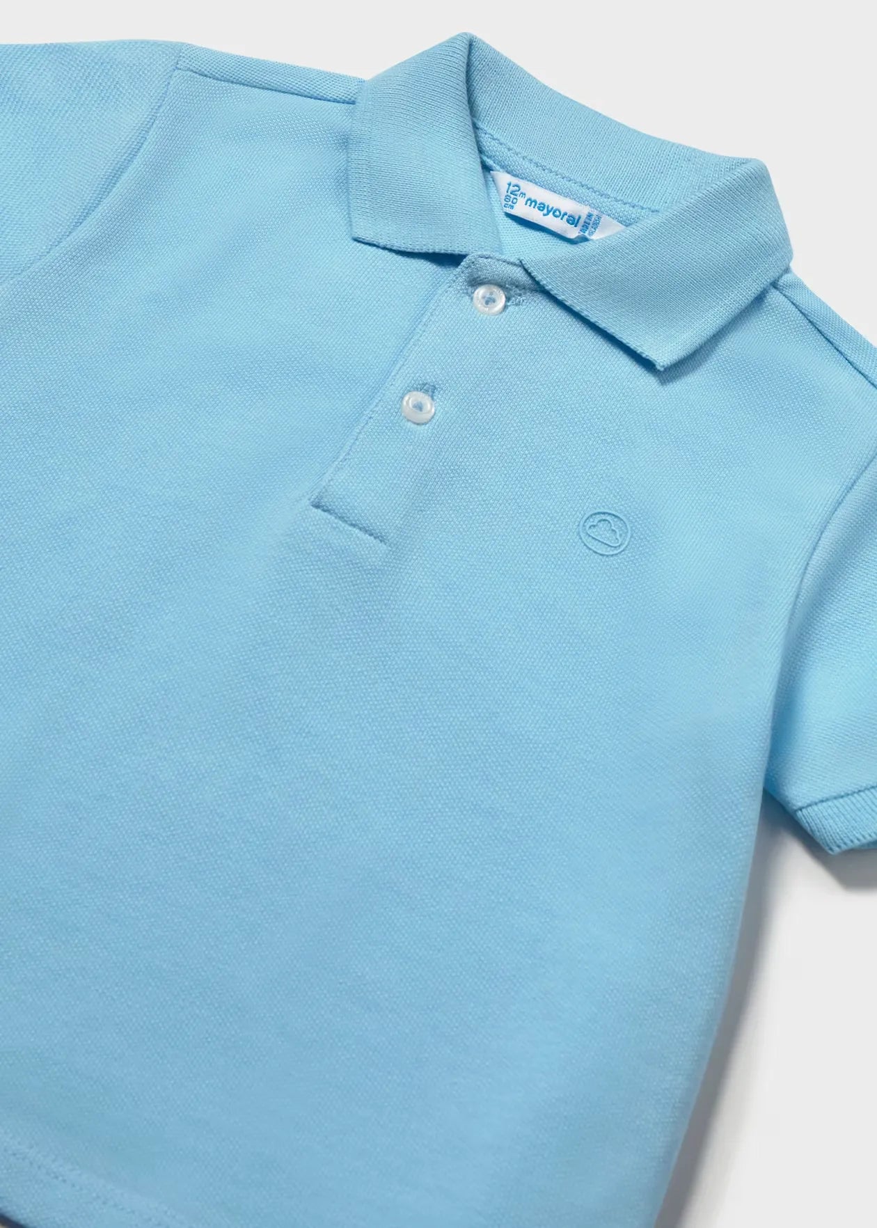 Polo Básico Bebé Celeste Mayoral modelo
