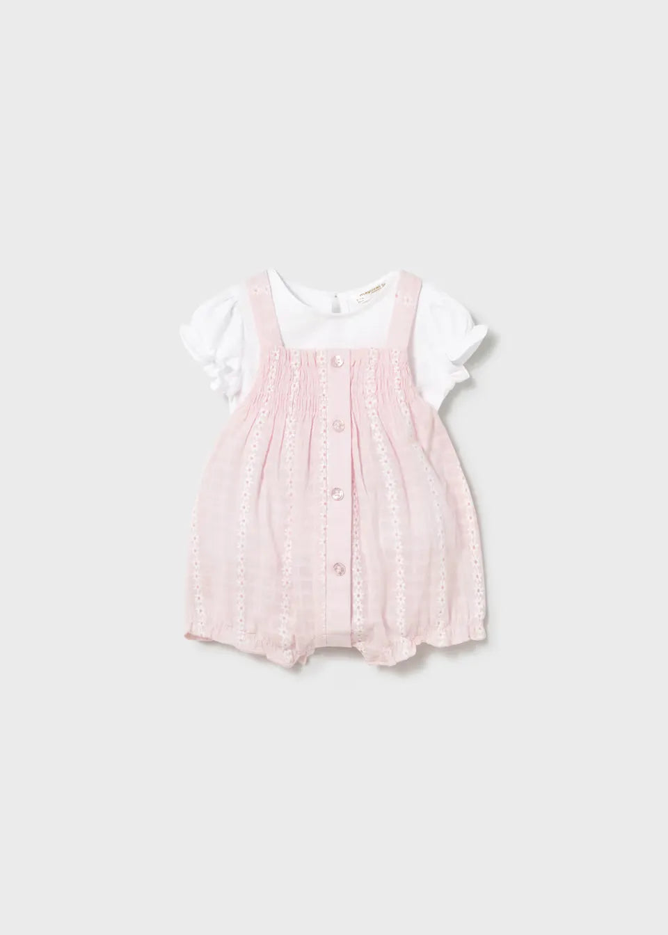 Conjunto Braga Flores Rosa Mayoral