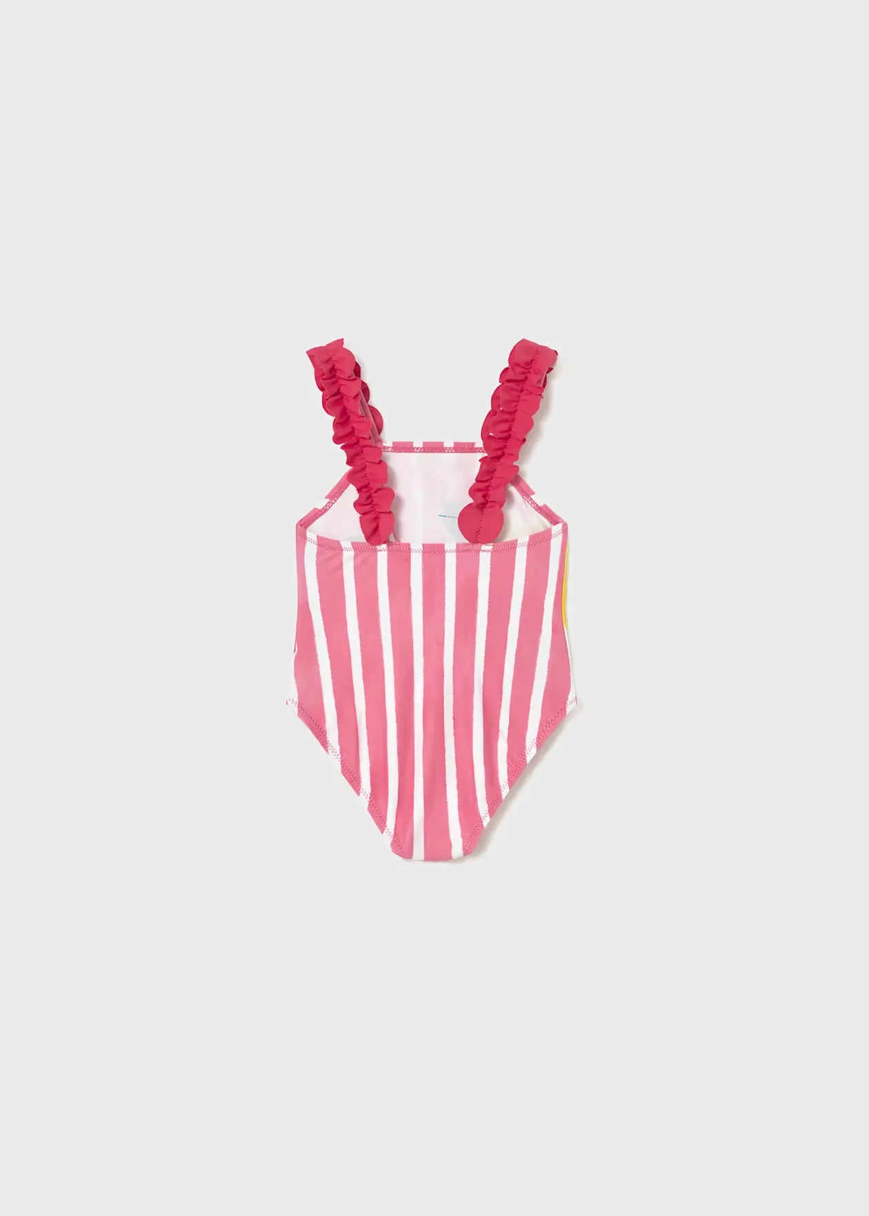 Vestido de Baño Enterizo Estampado Frutas Rosa Mayoral estilo