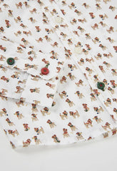 Camisa Manga Larga Estampado Dog Boboli detalle