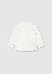 Camisa Estampado Dog Lino Mayoral estilo