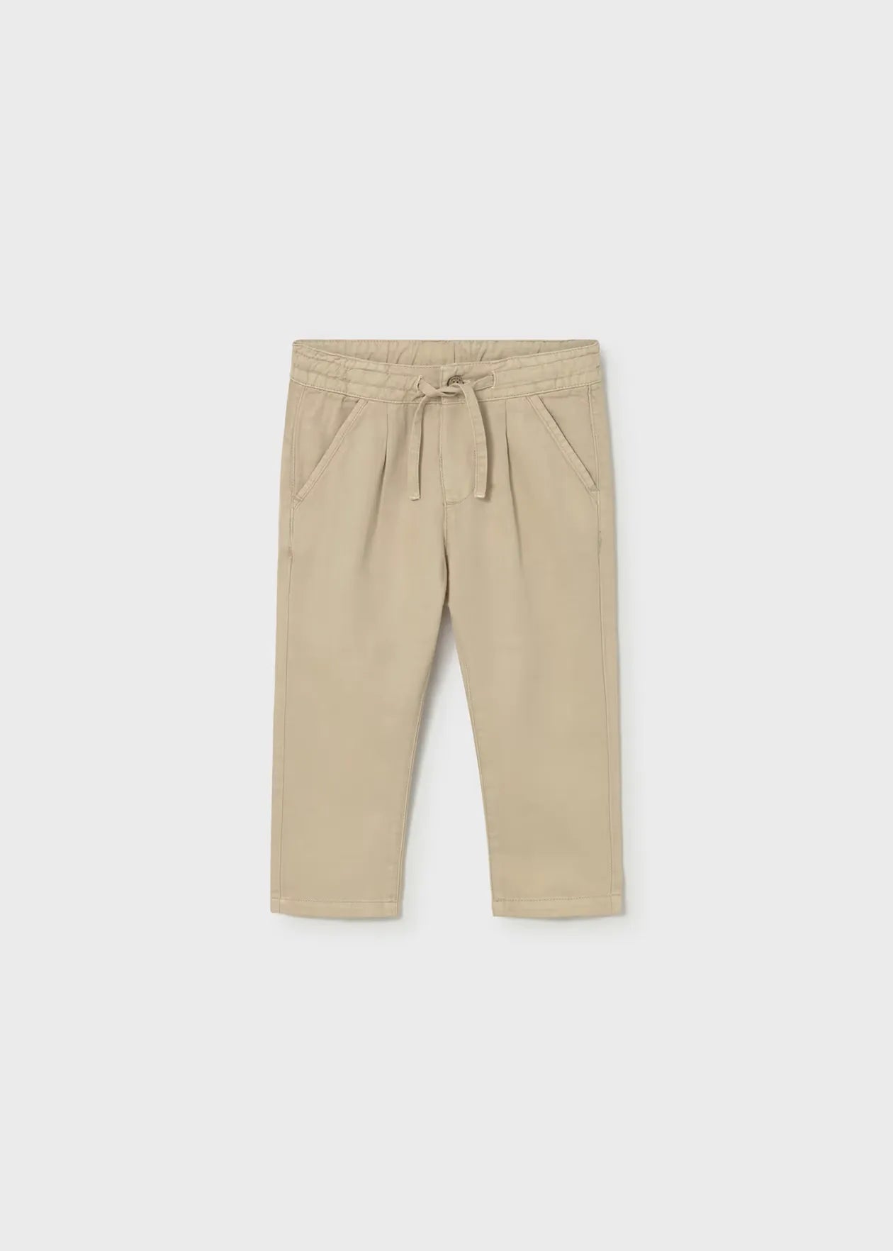 Pantalón Lino Relaxed Beige Mayoral ESTILO