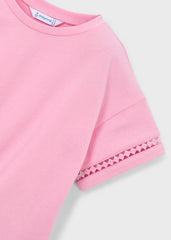 Blusa Nudo Rosa Mayoral detalle
